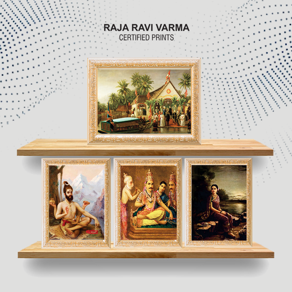 raja ravi varma limited edition certified prints